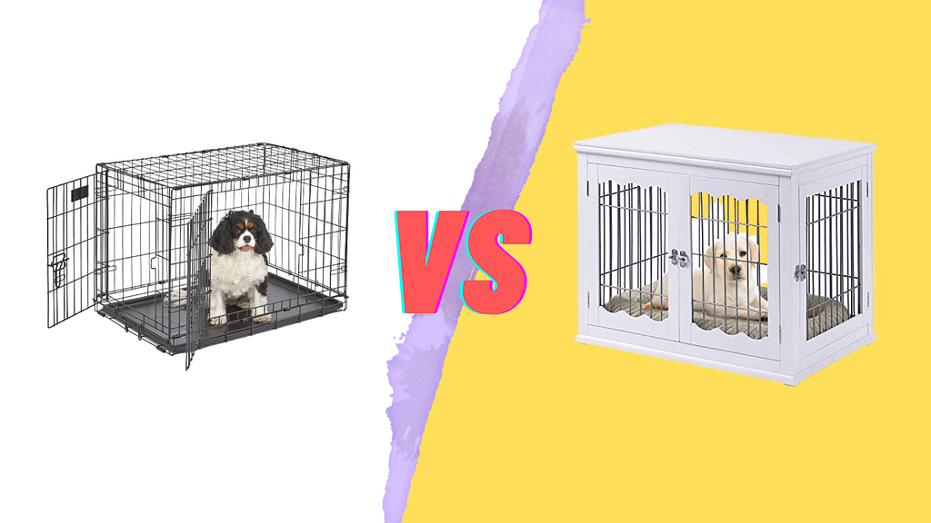 ordinary crate vs wooden crate for dog
